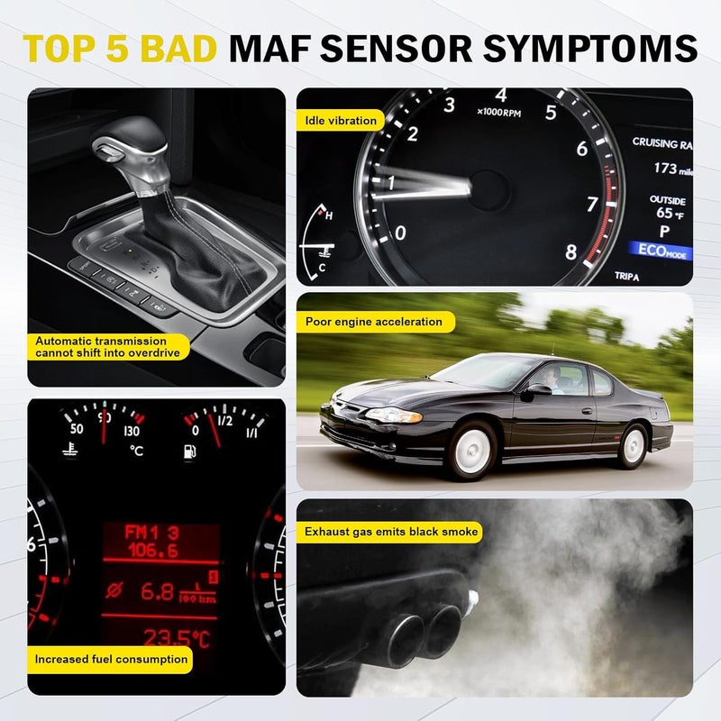 C-Tzu Mass Air Flow Meter MAF Sensor for Buick Chevy Pontiac 1999-2005, AFH50M-05 213-3428 12568877 19112543 AF10126 - Image 4